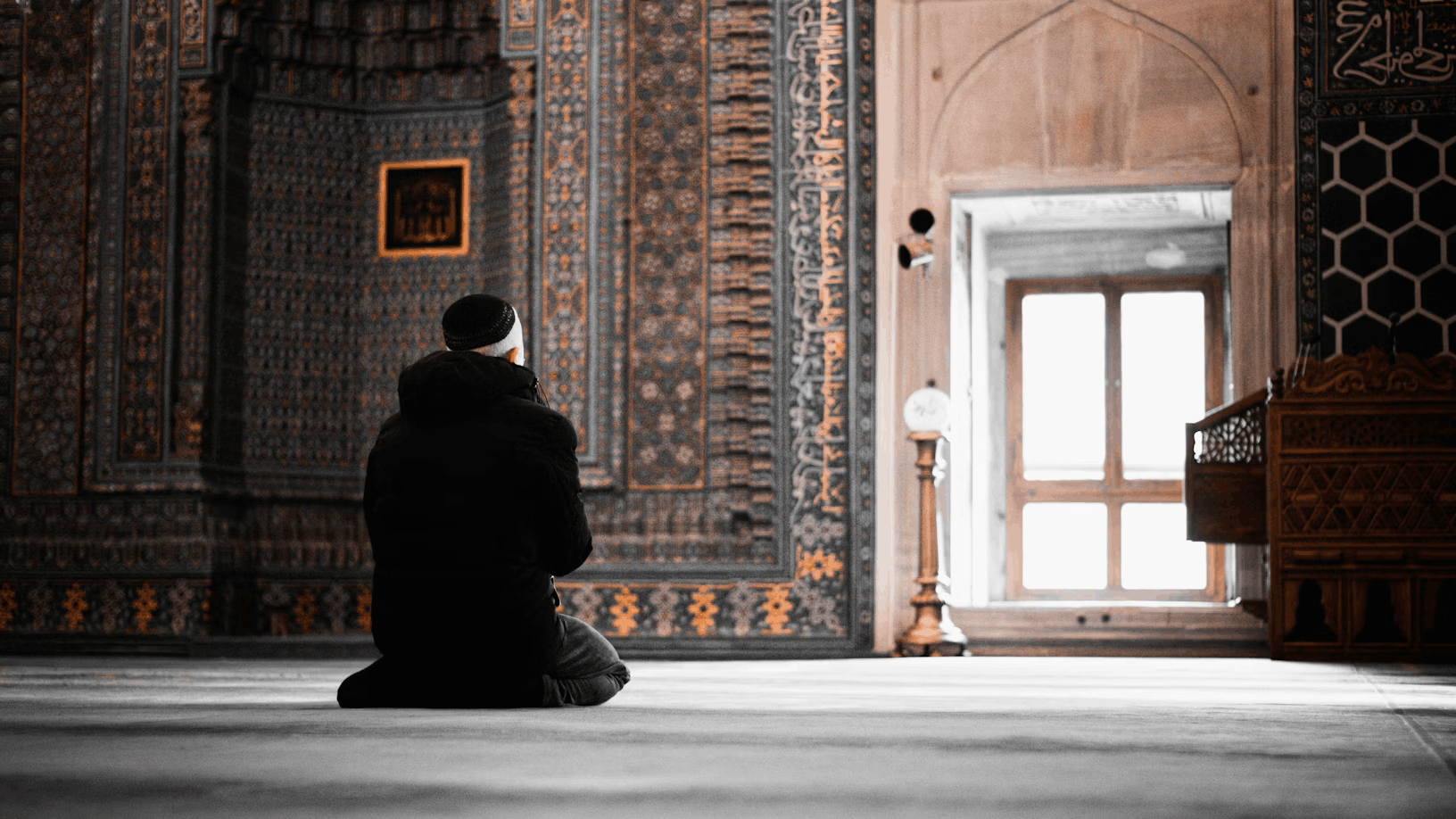 Man praying